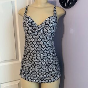 Merona Swim Dress Skirt Swimsuit S